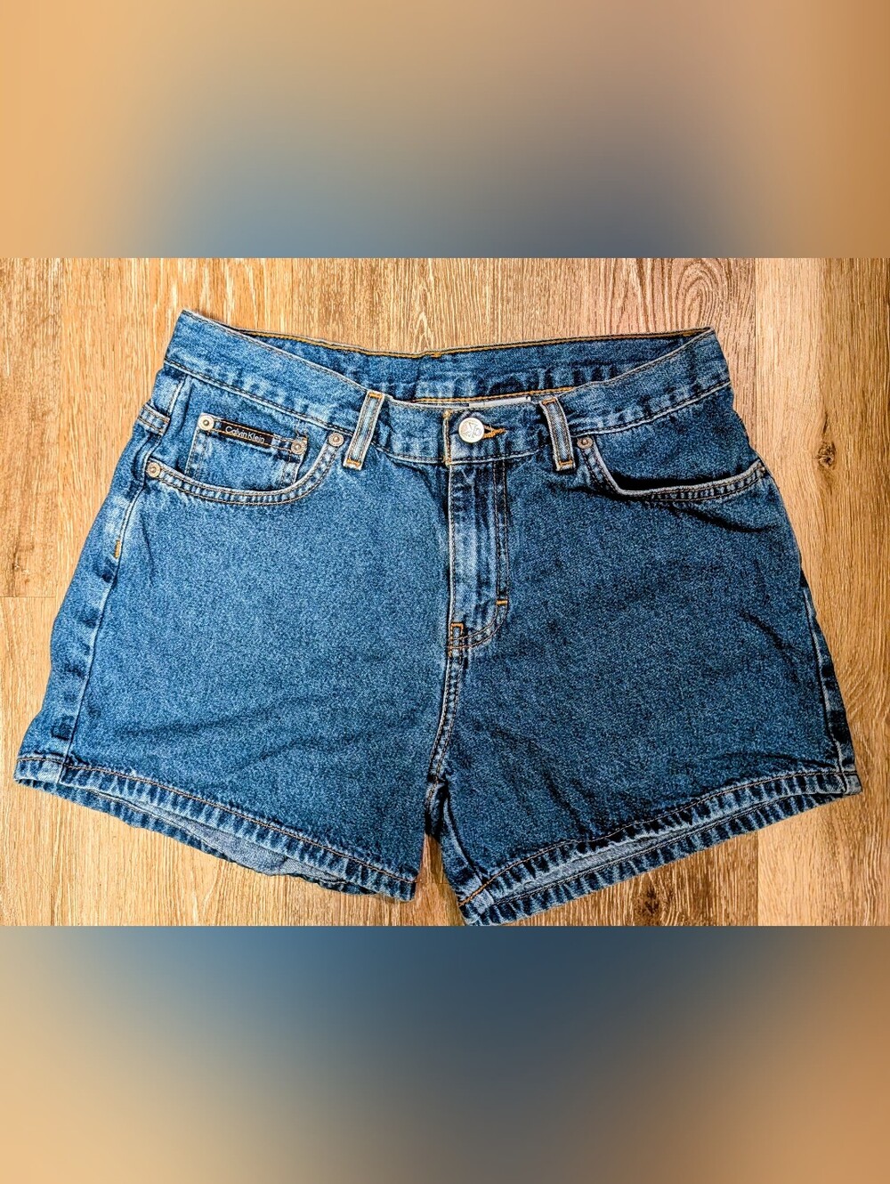 Vintage Calvin Klein Women's Blue Denim Jeans